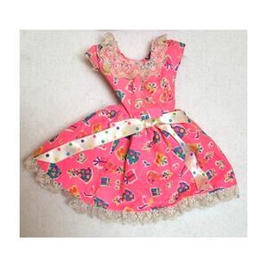 Vintage 90s Birthday Surprise Barbie Pink Special Edition Dress Replacement Pink
